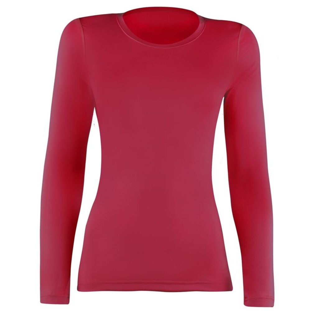 Rhino Womens/Ladies Sports Baselayer Long / Red